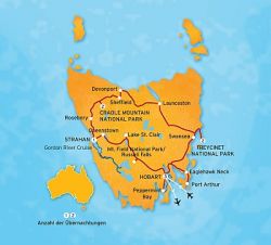 BUSRUNDREISEN - Busrundreise Australien - Wildnis Tasmanien